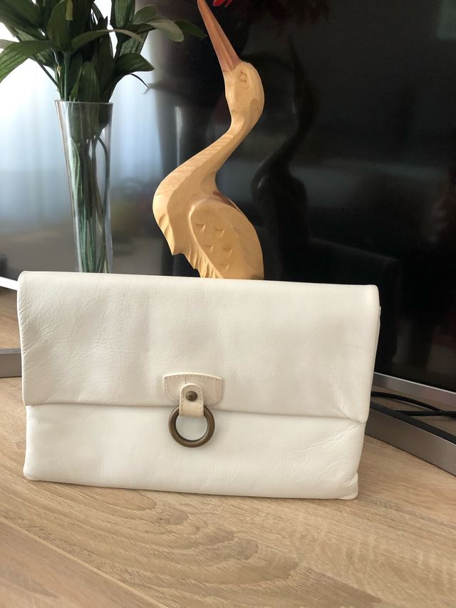 ! Bolso-sobre mujer, nuevo, piel