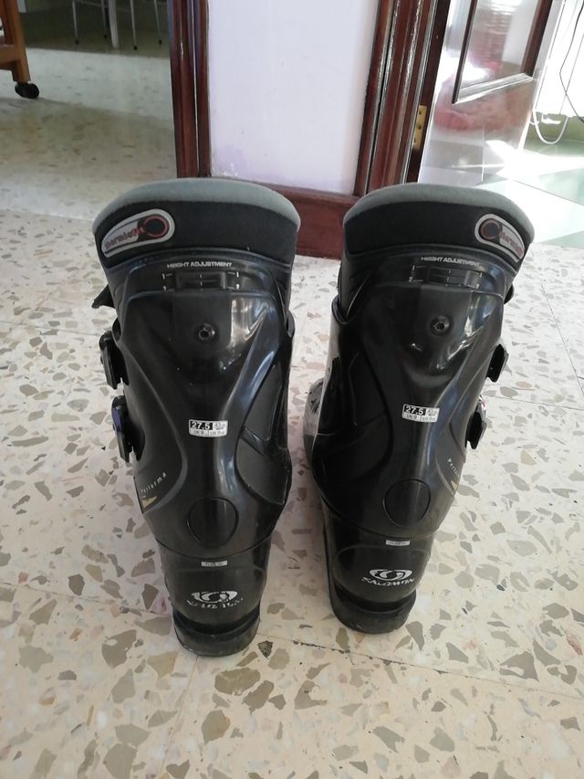 botas esquiar salomon num 43 1/3-27.5