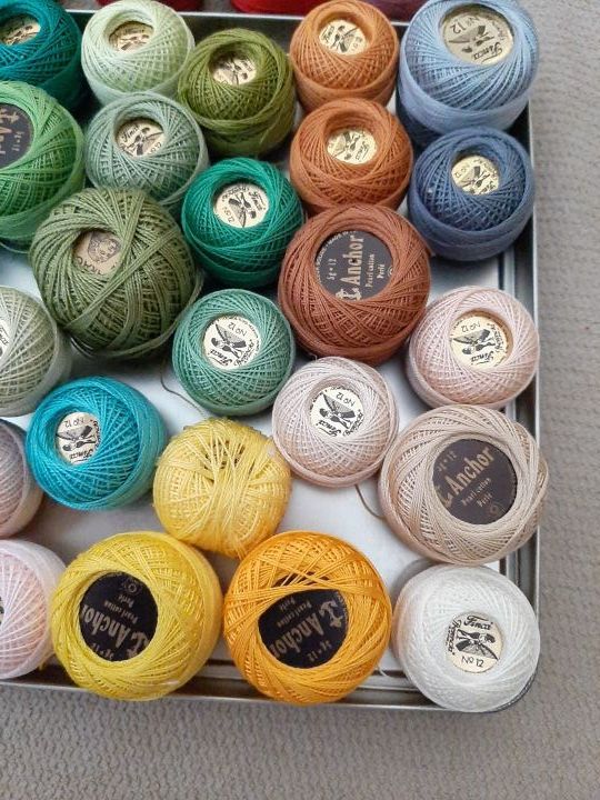 hilos Anchor,DMC y Finca