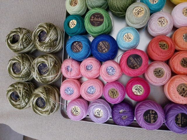 hilos Anchor,DMC y Finca