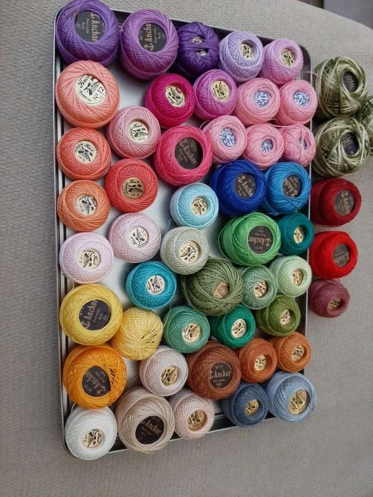 hilos Anchor,DMC y Finca