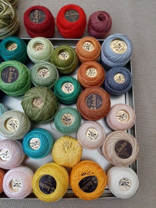 hilos Anchor,DMC y Finca