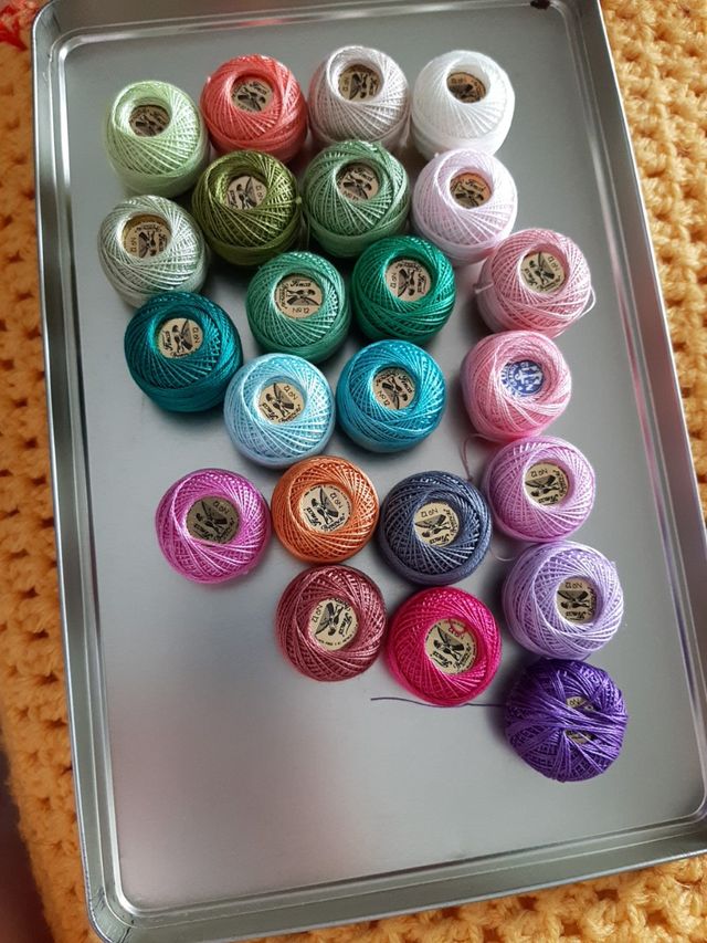 hilos Anchor,DMC y Finca