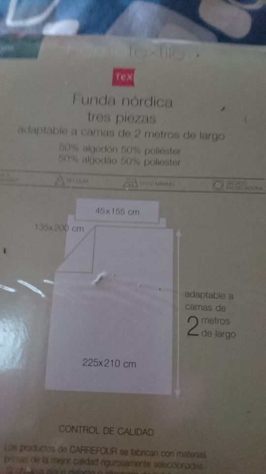 Juegos de cama matrimonio de 135 NUEVOS