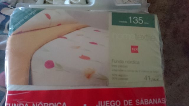 Juegos de cama matrimonio de 135 NUEVOS