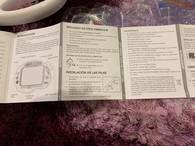 PIZARRA MUSICAL GARABATOS- Vtech