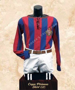 camiseta barcelona antigua