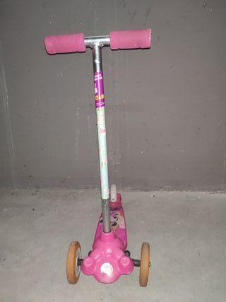 patinete 3 ruedas minnie mouse