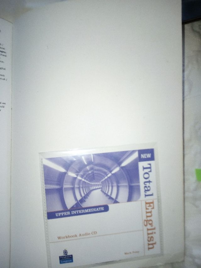 New total english upper intermediate workbook y CD