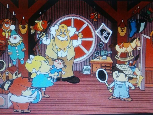 DVD: EL DESVÁN DE LA FANTASÍA. Película Dibujos