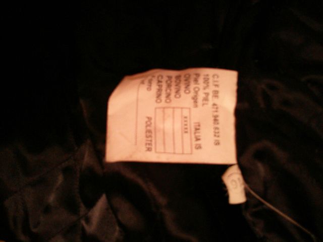 chaqueta de cuero F&Co