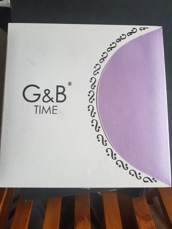estuche reloj G & B time. Nuevo