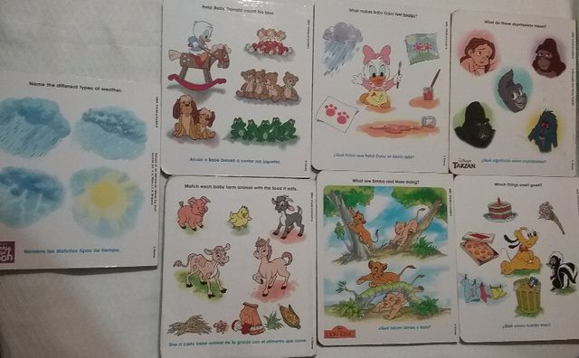 7 cuentos sobre Disney. ingles y español.