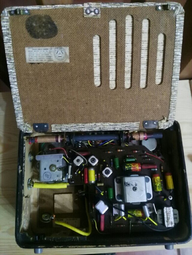 Radio antigua vintage transistores alba cossor