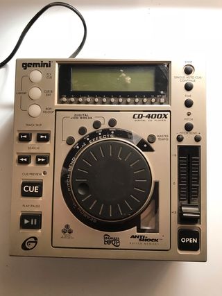 Cd-400X gemini y torres altavoz marantz hd490 de Segunda mano por