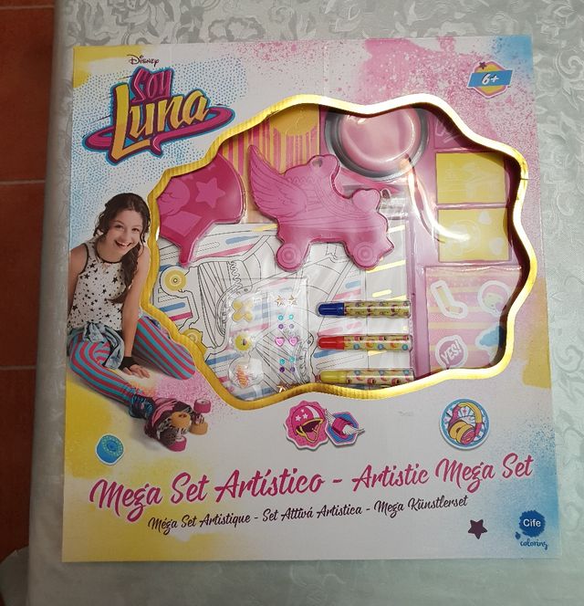 Juego mega set artístico de soy luna