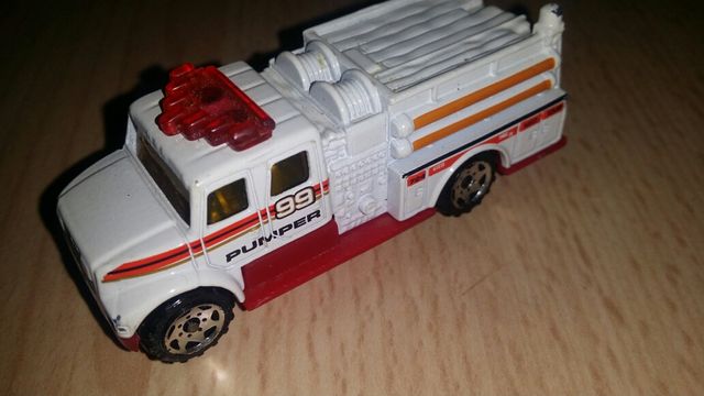 Camión de bomberos de matchbox 