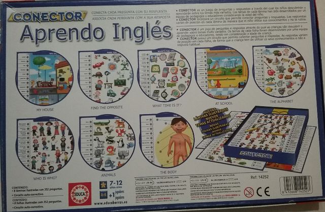 Juego: Conector, Aprendo ingles.