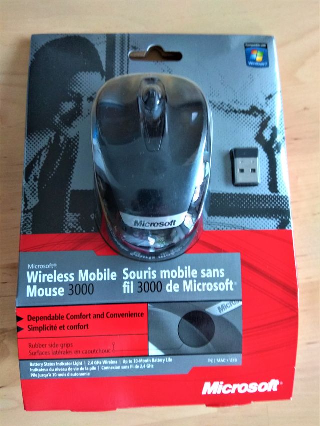 Ratón Mouse Wireless Mobile 3000