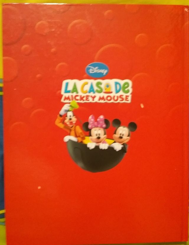 Libro...La casa de Mickey Mouse, de Disney