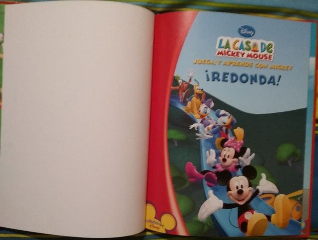 Libro...La casa de Mickey Mouse, de Disney