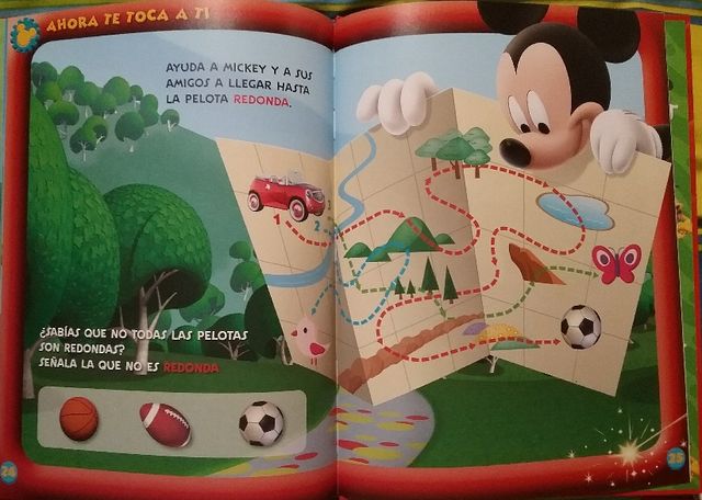 Libro...La casa de Mickey Mouse, de Disney