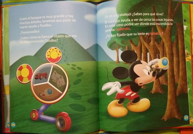 Libro...La casa de Mickey Mouse, de Disney