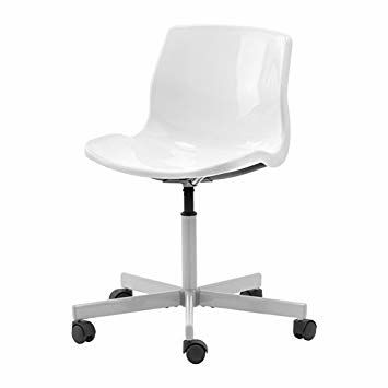 Silla oficina blanca con ruedas giratoria de segunda mano por 19 ... Silla oficina blanca con ruedas giratoria de segunda mano por 19 ...