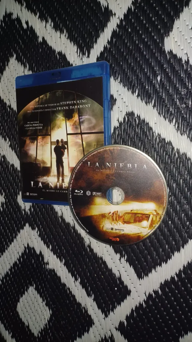LA NIEBLA BLU-RAY STEPHEN KING SÚPER DESCATALOGADA