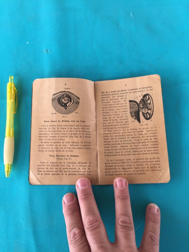 Catálogos Singer 1914