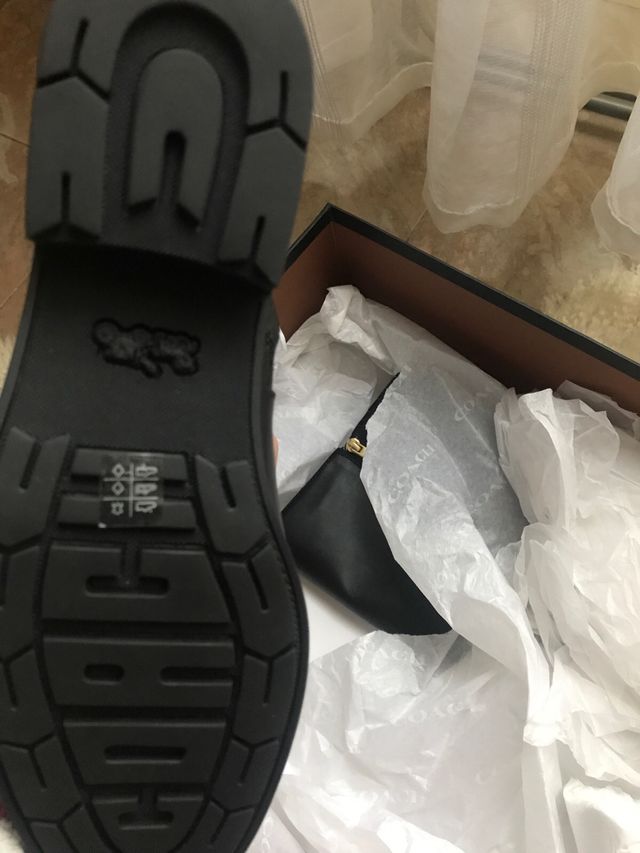 Botas Coach como nuevos piel