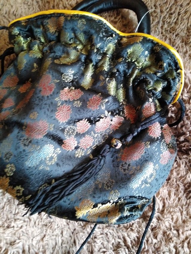 Borsa in tessuto in stile orientale