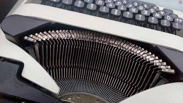 máquina de escribir