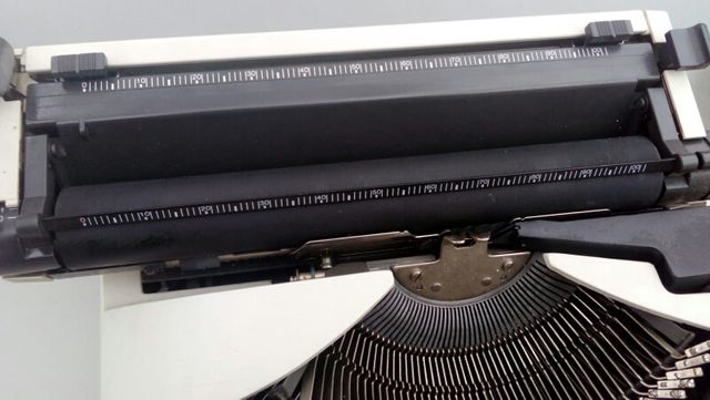 máquina de escribir