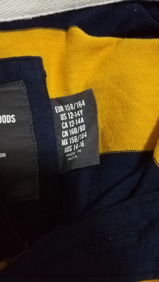 3 Polos chico Talla 14 y Talla S