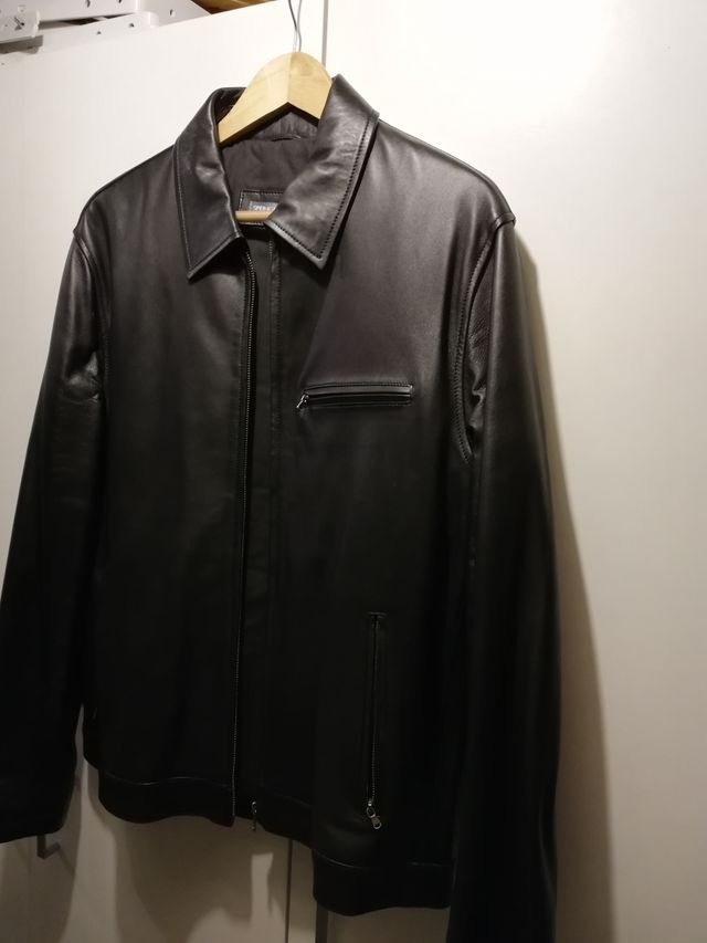 chaqueta de cuero