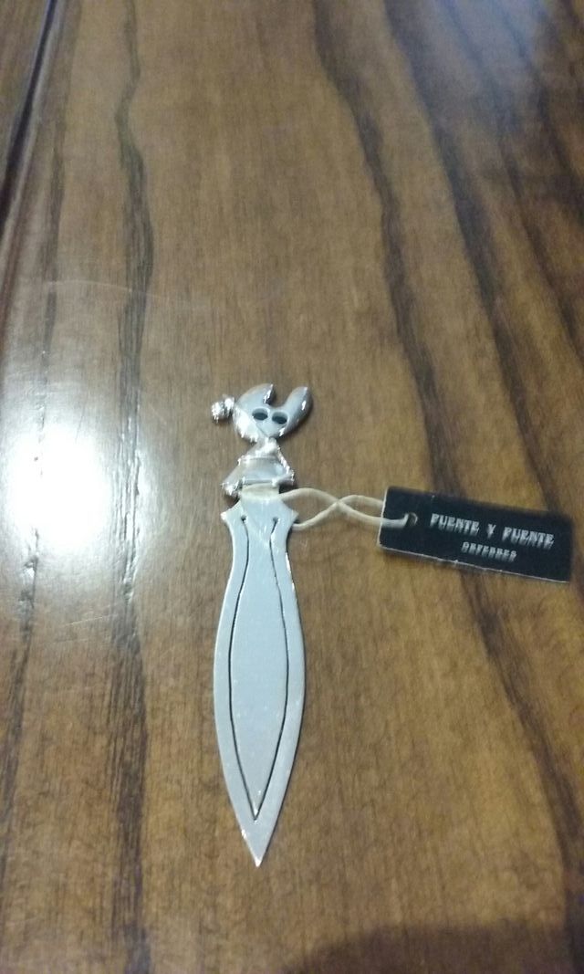 Marcapáginas plata Xacobeo