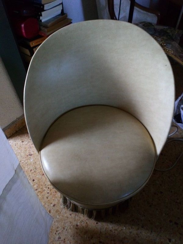 butaca antigua para restaurar