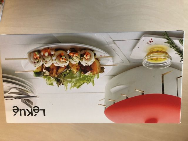 LEKUE Recipiente para cocinar brochetas SIN ESTREN