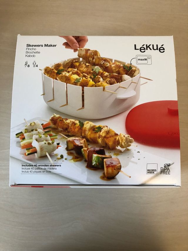LEKUE Recipiente para cocinar brochetas SIN ESTREN