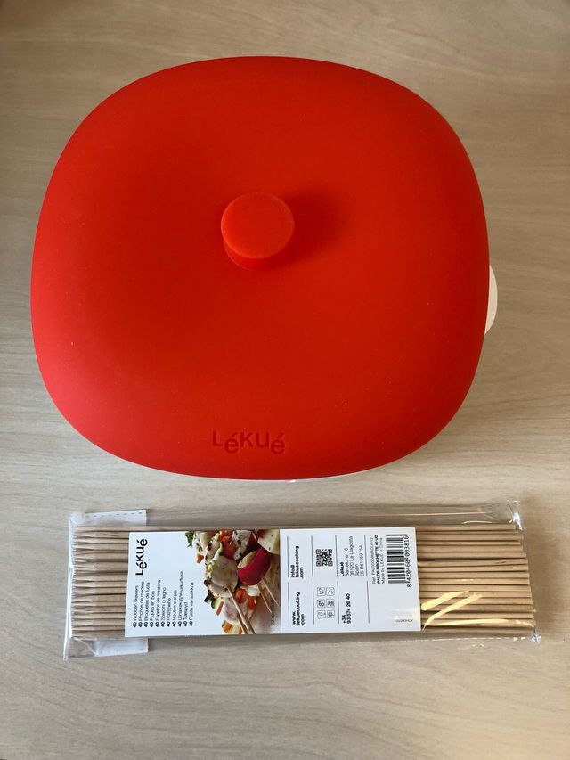 LEKUE Recipiente para cocinar brochetas SIN ESTREN