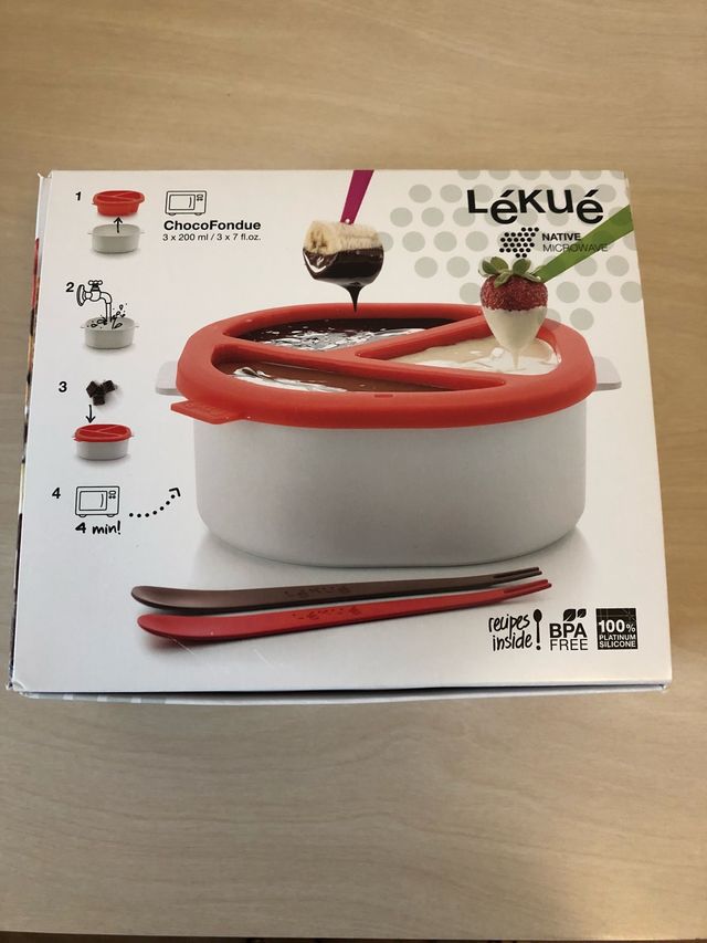 LEKUE Fondue para chocolate SIN ESTRENAR