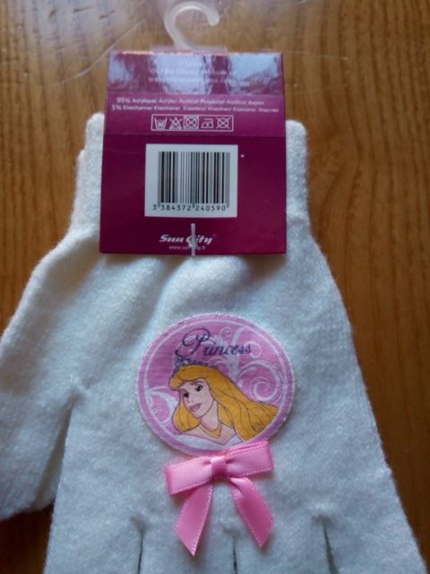 Guantes niña. DISNEY
