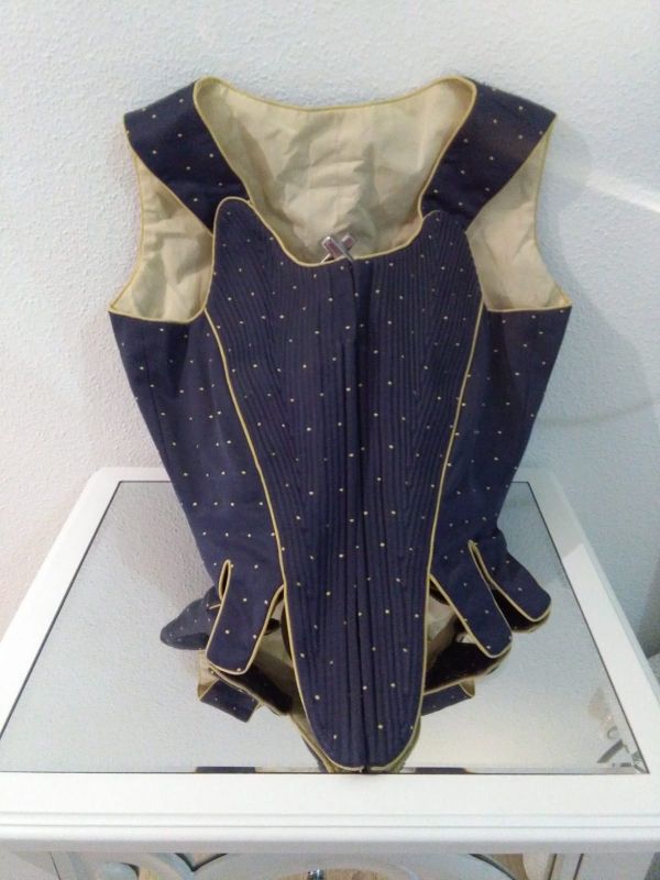 Traje huertana fallera más delantal, blusa,...