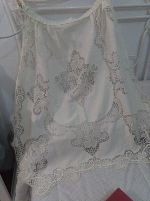 Traje huertana fallera más delantal, blusa,...