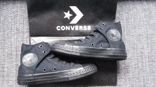 Converse niño negras Clearance
