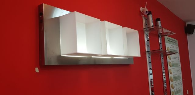 Expositor de productos pared