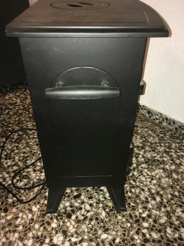 Es tufa nueva eletrica.efecto leña