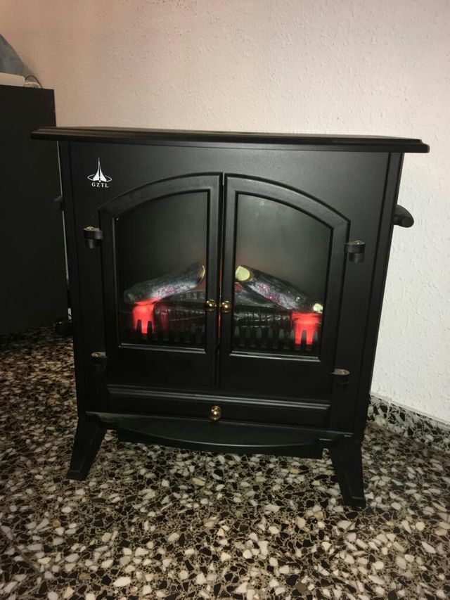 Es tufa nueva eletrica.efecto leña