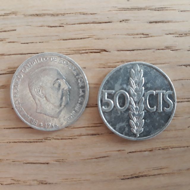 Monedas Peseta España